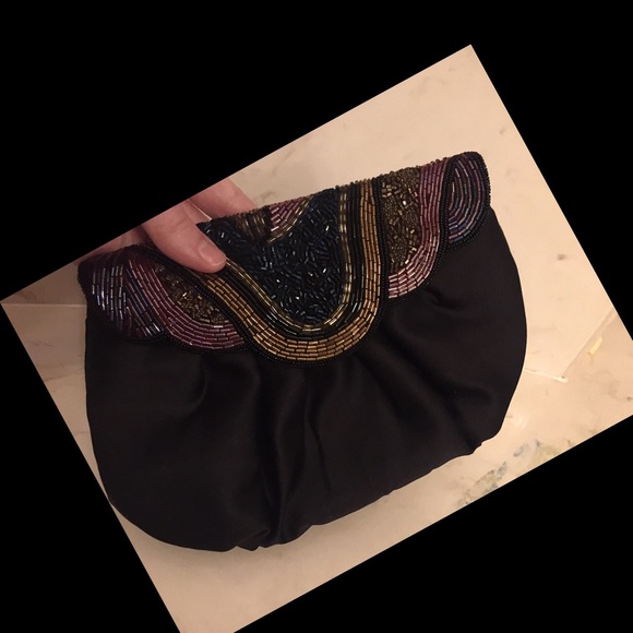 Lady Priscilla Vintage Beaded Evening Bag Mint♥️ - Picture 3 of 8